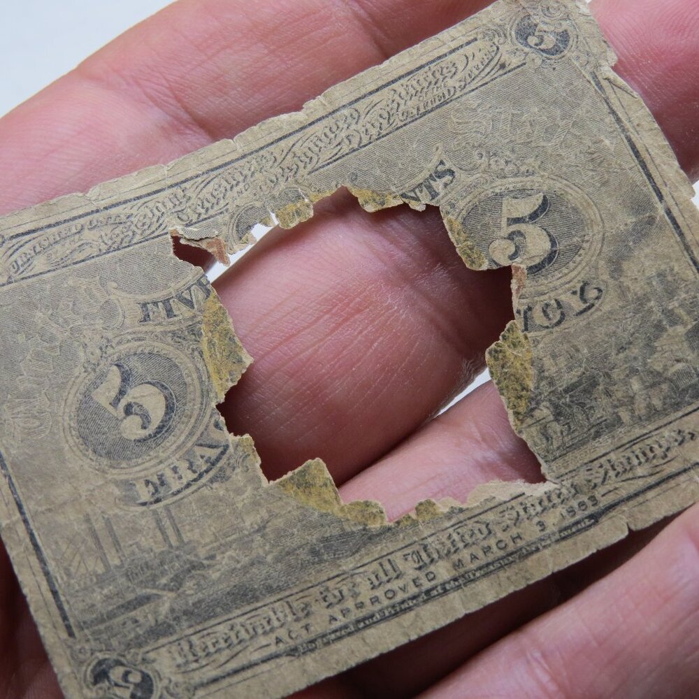 Antique Unites State Bills 1800 to 1900 Collections